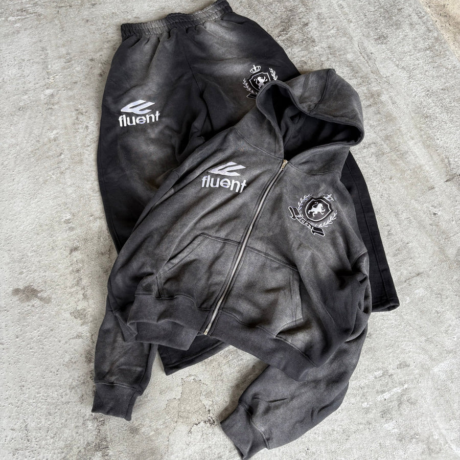 Crested Set Black
